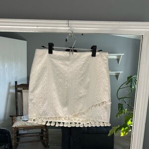 Boutique White Mini Skirt